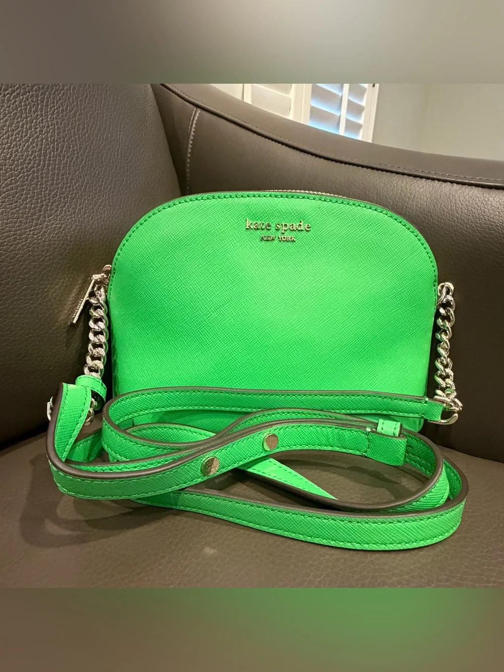 Kate Spade Spencer Small Dome Crossbody Leather Bag